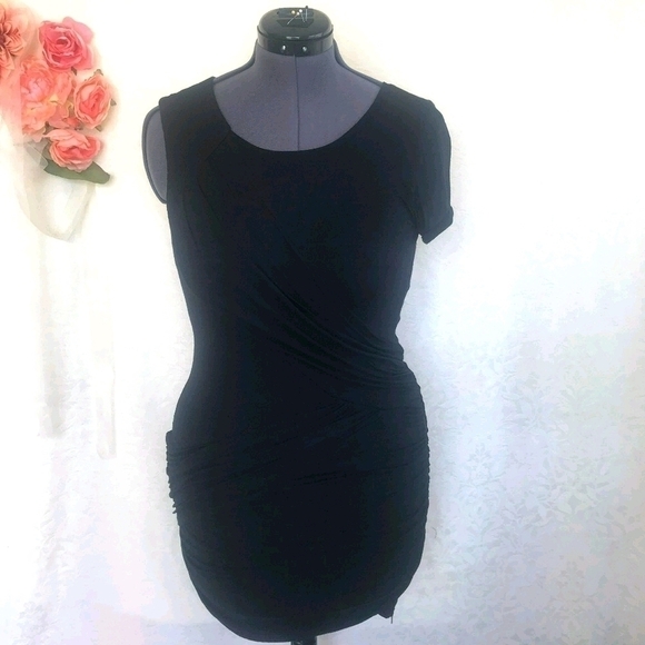 BCBG Sexy Black Evening Dress - Picture 1 of 8